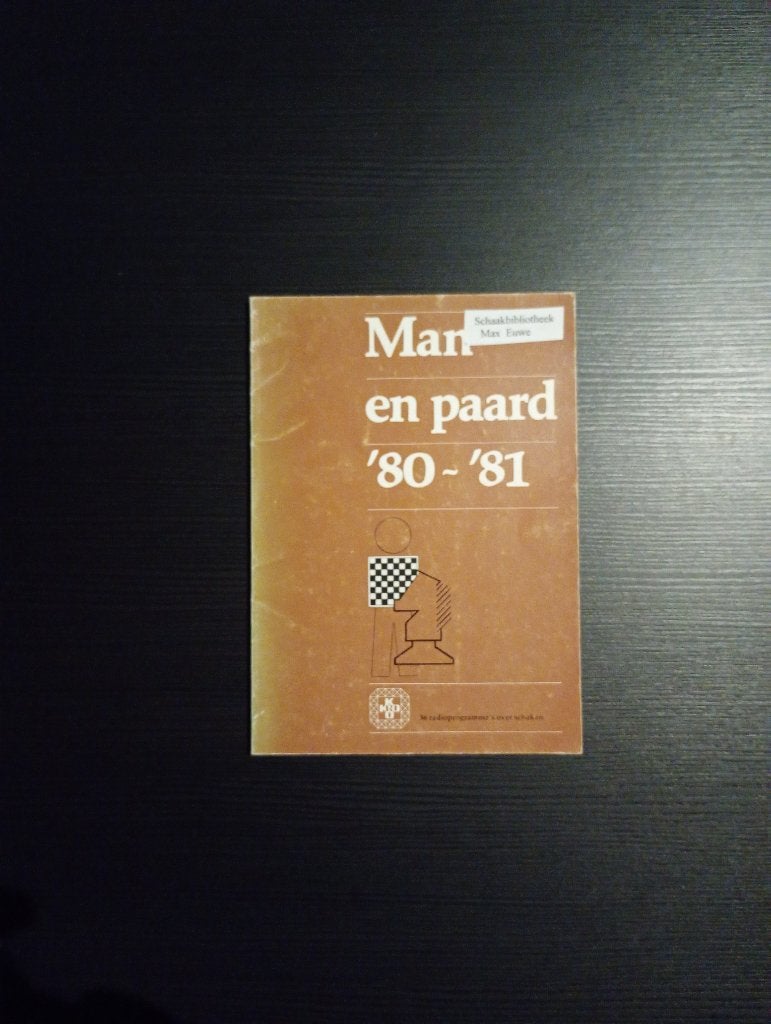 schaken Man en Paard 80 81, Ophalen of Verzenden, Minder dan 500 stukjes, Zo goed als nieuw, Schaken