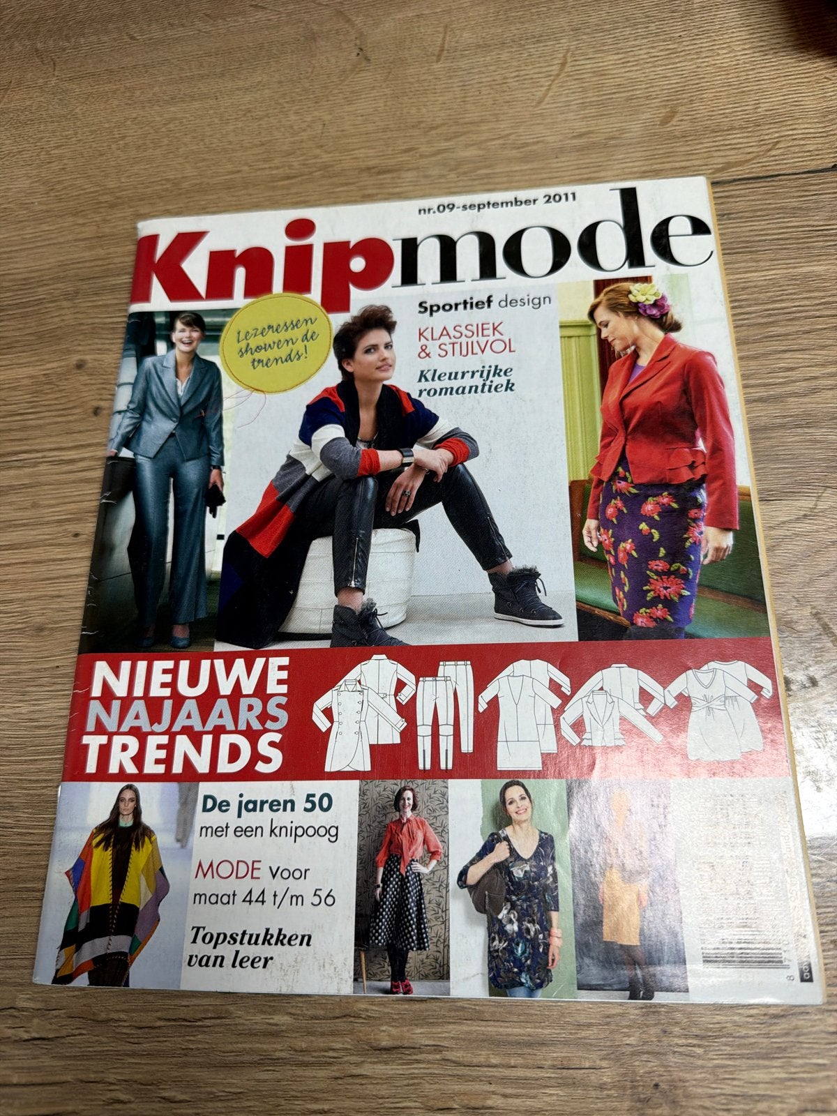 Knipmode september 2011 - Nieuwe Najaars Trends, Vrouw, Ophalen of Verzenden, Knipmode, Overige typen
