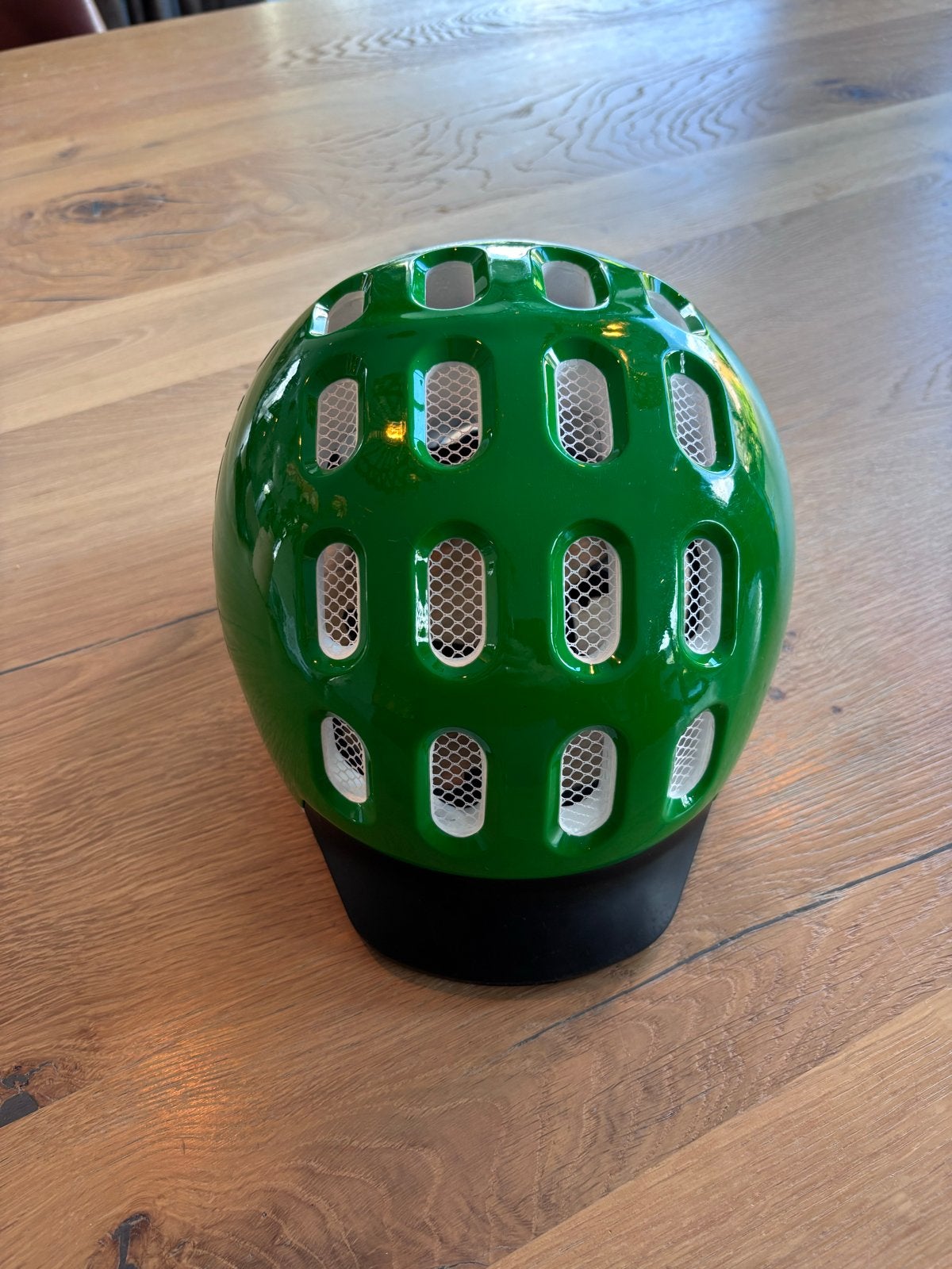 Woom fietshelm groen - Maat M (53-56 cm), Ophalen, Zo goed als nieuw, M, Jongen of Meisje