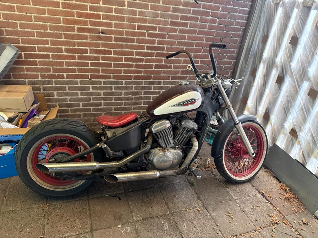 Honda Shadow VT600 Bobber Project, Motoren, Motoren | Honda, 2 cilinders, Sportuitlaat, Chopper, Meer dan 35 kW