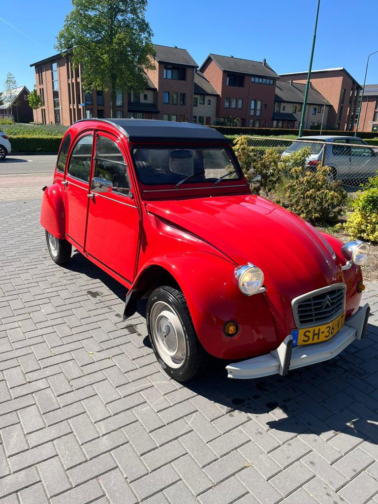 Te koop: fantastische 2CV Special in hele goede staat!, Auto's, Citroën, Handgeschakeld, Particulier, Rood, 2CV
