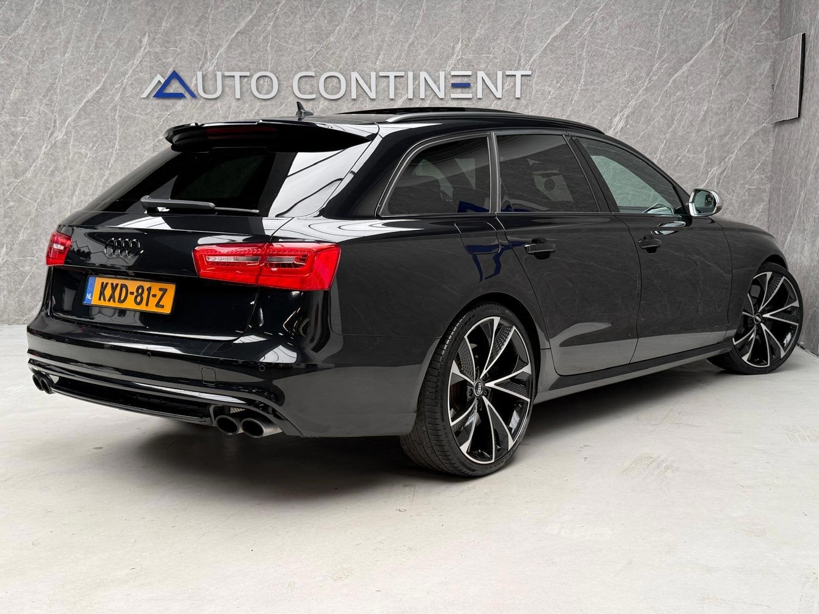 Audi S6 Avant 4.0 TFSI quattro / Dealer Onderhouden / Vol, Auto's, Automaat, Euro 5, Gebruikt, Zwart