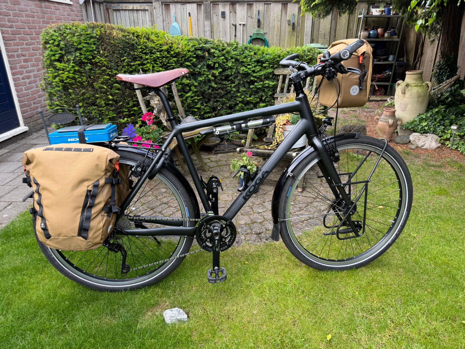 Prachtige en z.g.a.n. Koga World Traveler, Fietsen en Brommers, Fietsen | Heren | Sportfietsen en Toerfietsen, Ophalen of Verzenden