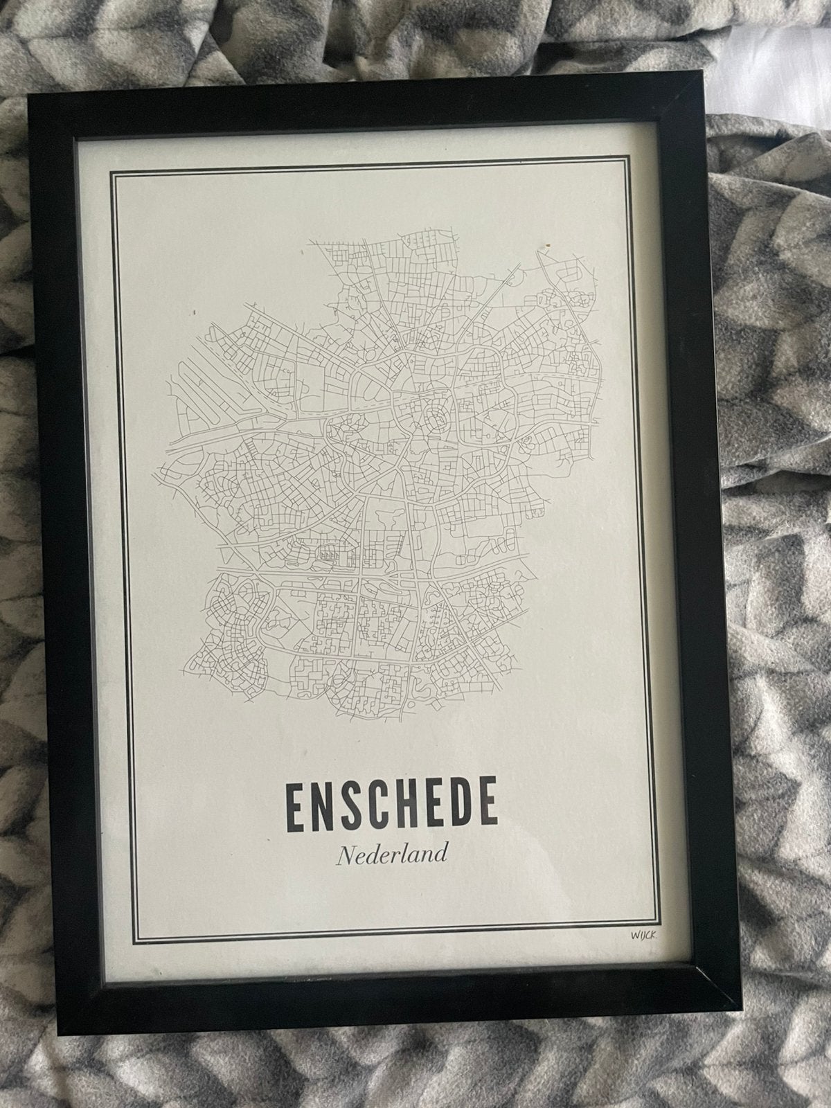 Wijck Enschede, Ophalen of Verzenden, Zo goed als nieuw, Minder dan 50 cm, Schilderij