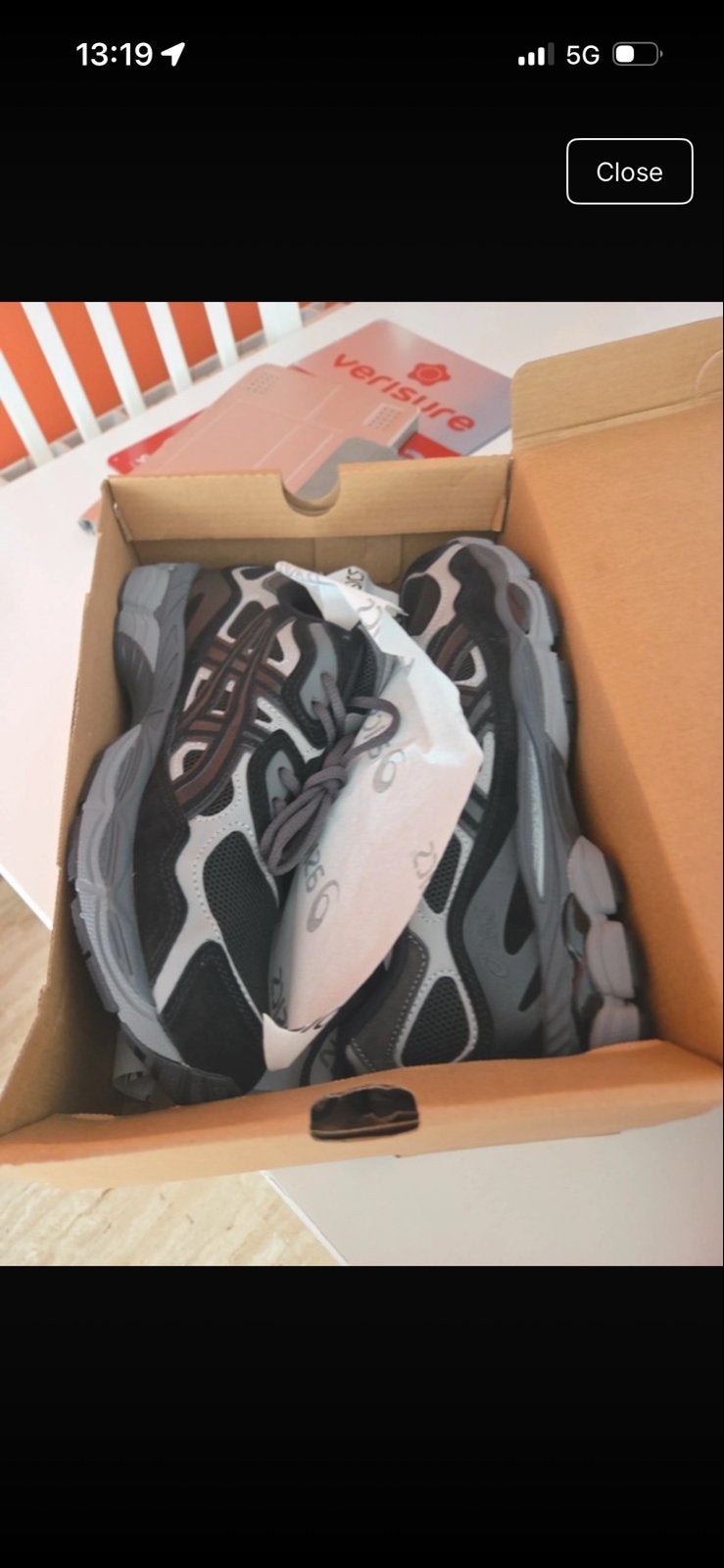 ASICS Sportschoenen - Nieuw in doos, Ophalen, Nieuw, Zwart, Sneakers of Gympen