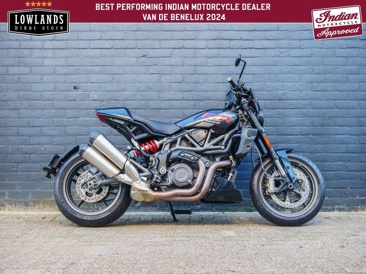 INDIAN MOTORCYCLE FTR SPORT - VERBOUWINGSUITVERKOOP!, 1203 cc, 2 cilinders, Motorrijbewijs A, Onbekend