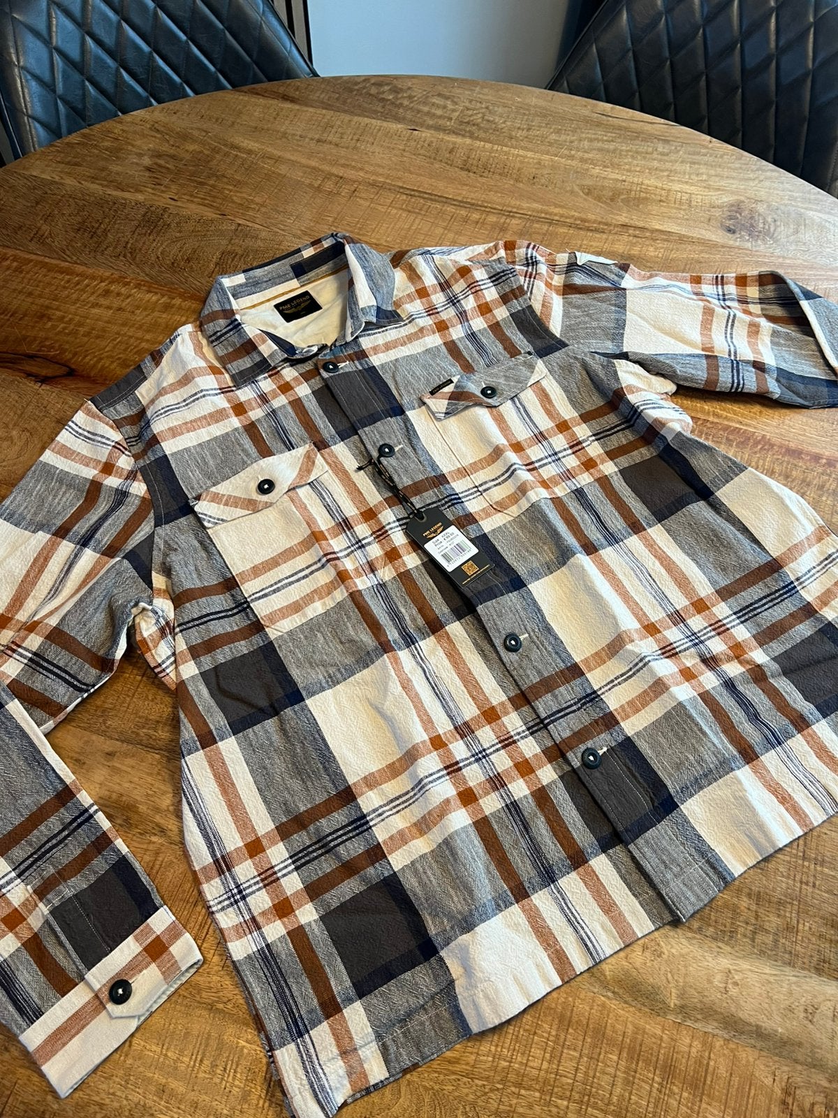 Overhemd van PME Legend maat XXXL, Ophalen of Verzenden, Zo goed als nieuw, Blauw, Overige halswijdtes