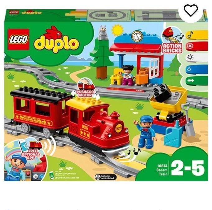 Lego deplo trein + rails uitbreidings set, Kinderen en Baby's, Speelgoed | Thomas de Trein, Ophalen, Zo goed als nieuw