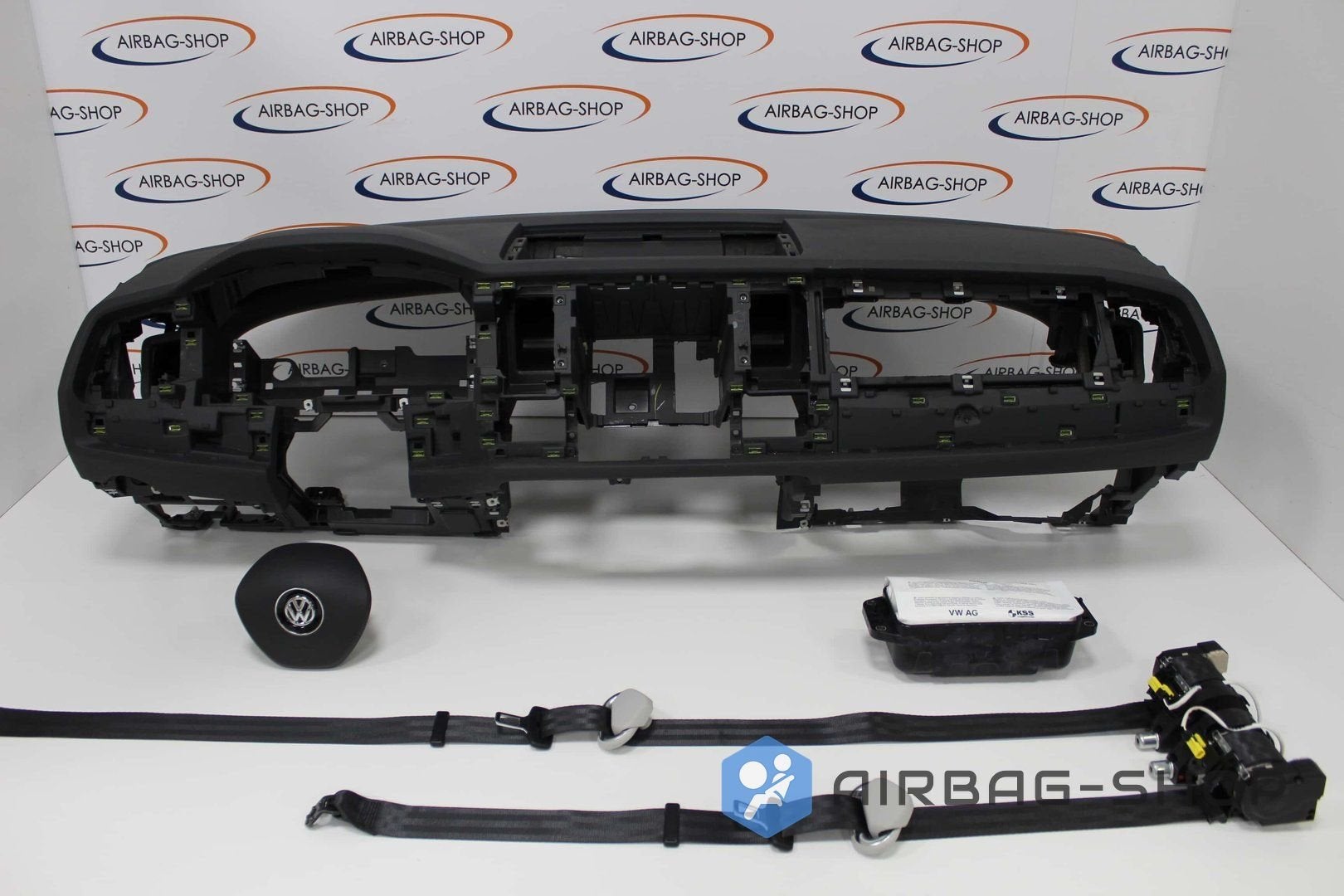 VW Transporter Multivan T6 Airbagset + Dashboard airbag set, Gebruikt, -, Volkswagen, -