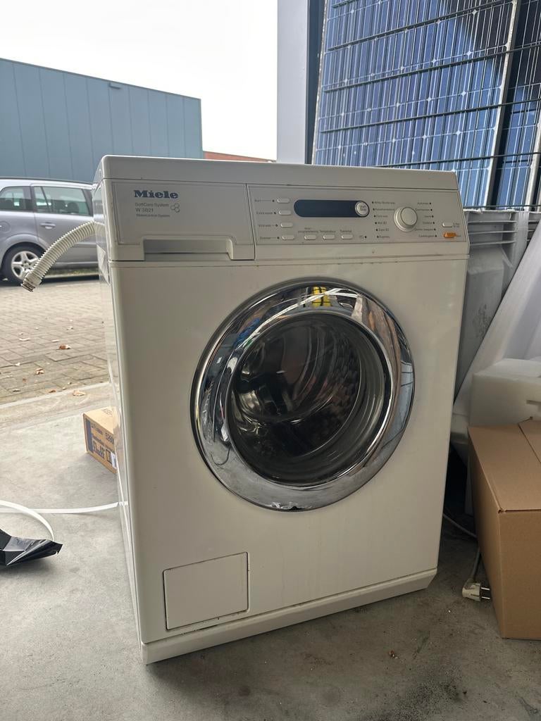Miele SoftCare System W3821 Wasmachine - Ophalen Doetinchem, Gebruikt, Ophalen of Verzenden, Voorlader, Kort programma