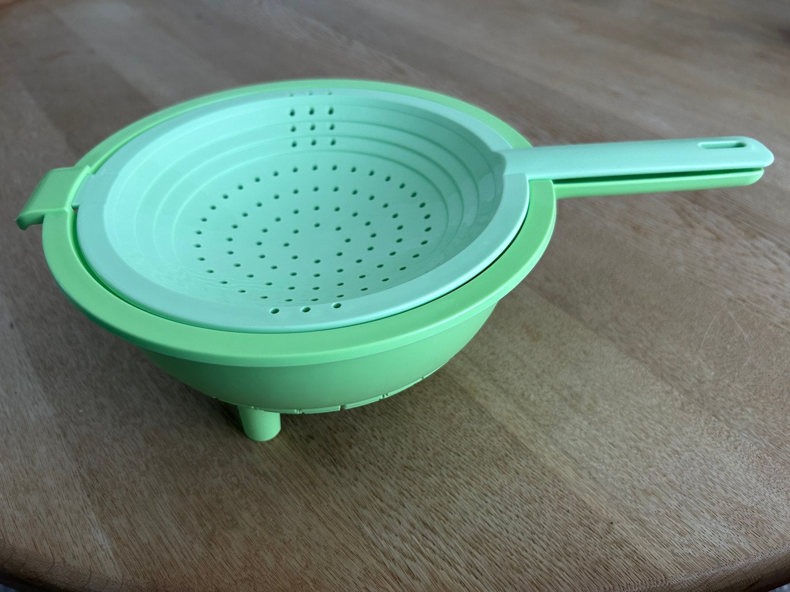 Nieuw : 2-delig vergiet Tupperware (groen), Ophalen of Verzenden, Nieuw, Groen, Overige typen