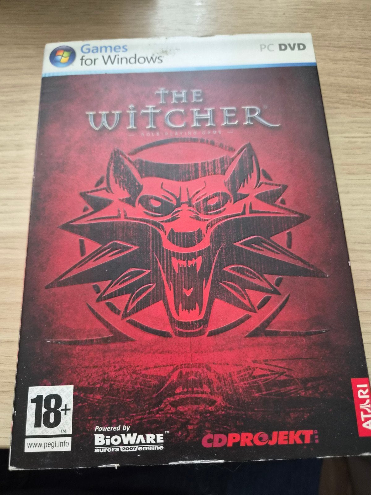The Witcher (PC DVD) - Klassieke RPG voor Windows, Gebruikt, Vanaf 18 jaar, 1 speler, Ophalen of Verzenden