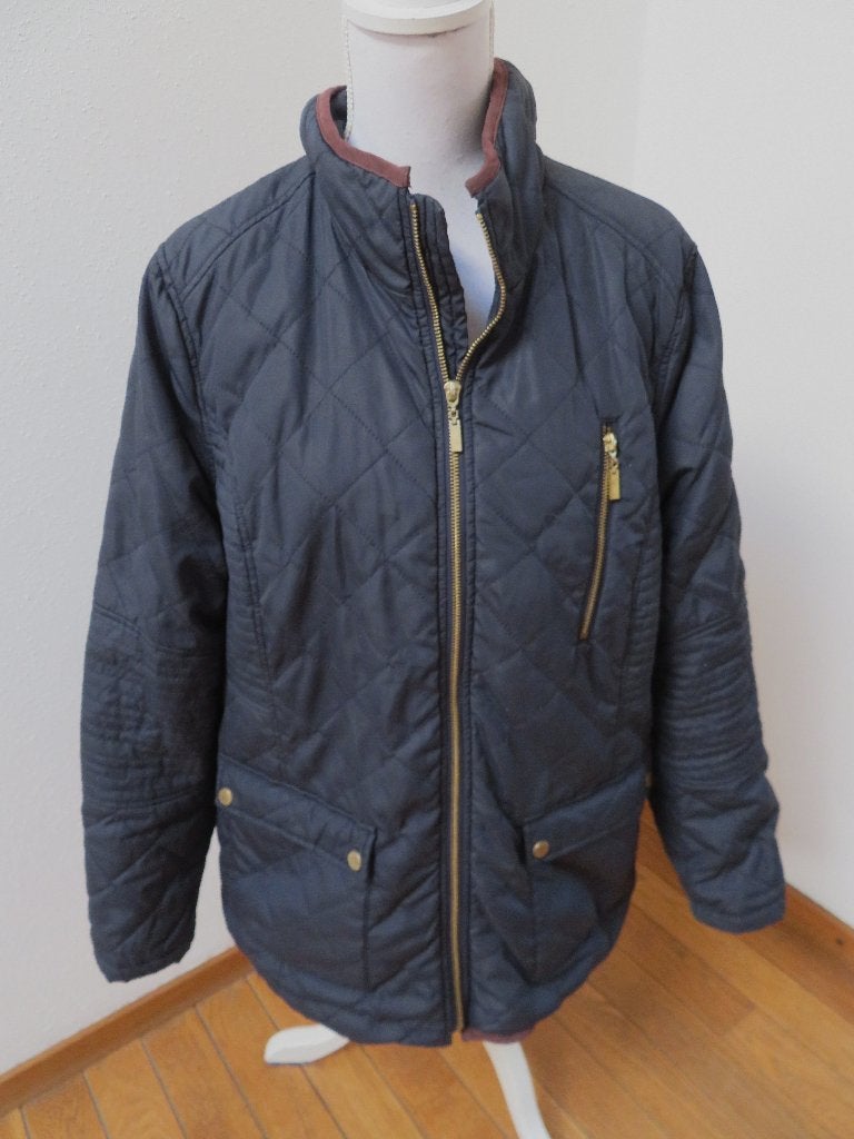 F26 OLIVIA K jack jas blauw maat 46, Blauw, Maat 46/48 (XL) of groter, Ophalen of Verzenden, Zo goed als nieuw