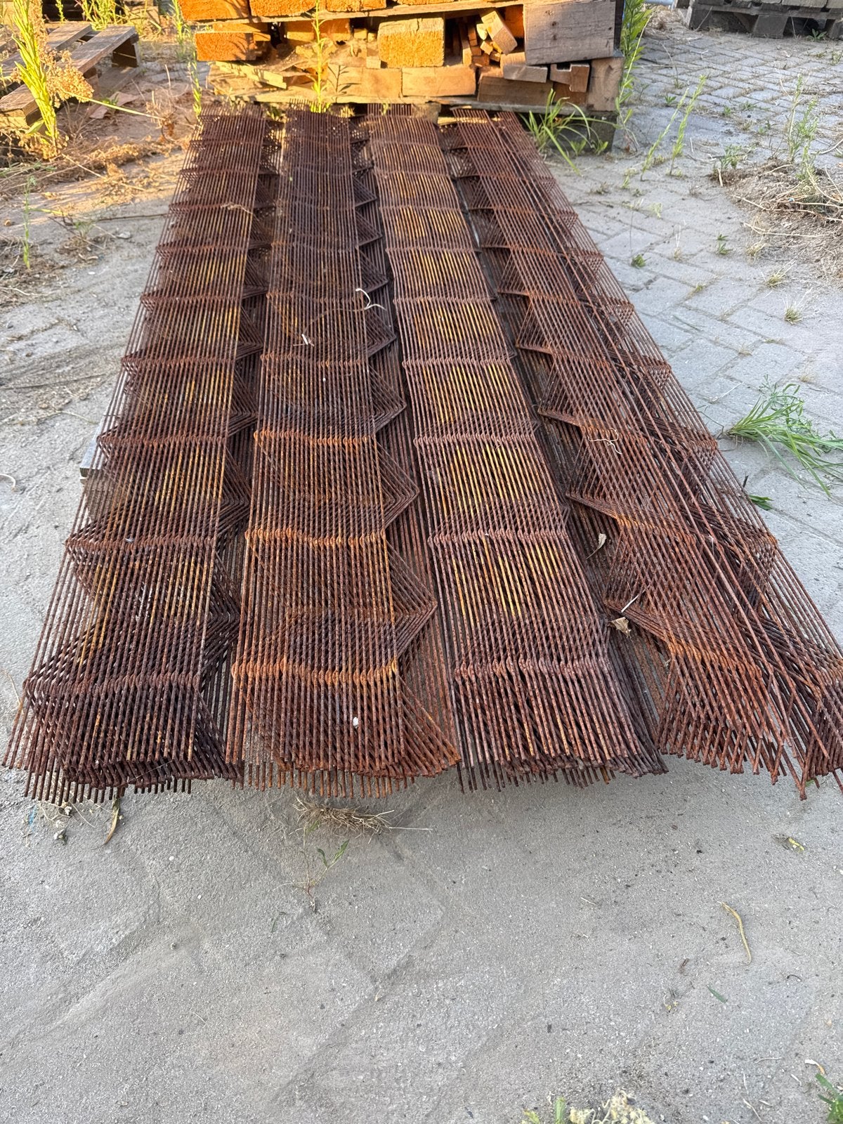 Supportliggers / tralieliggers H-50, 2000mm (96 stuks), Ophalen, Zo goed als nieuw