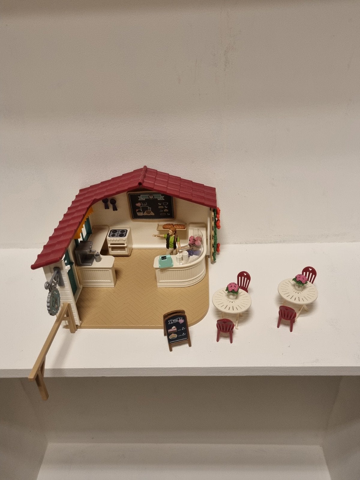 schleich cafe, Ophalen of Verzenden, Zo goed als nieuw, Paard, Beeldje of Figuurtje