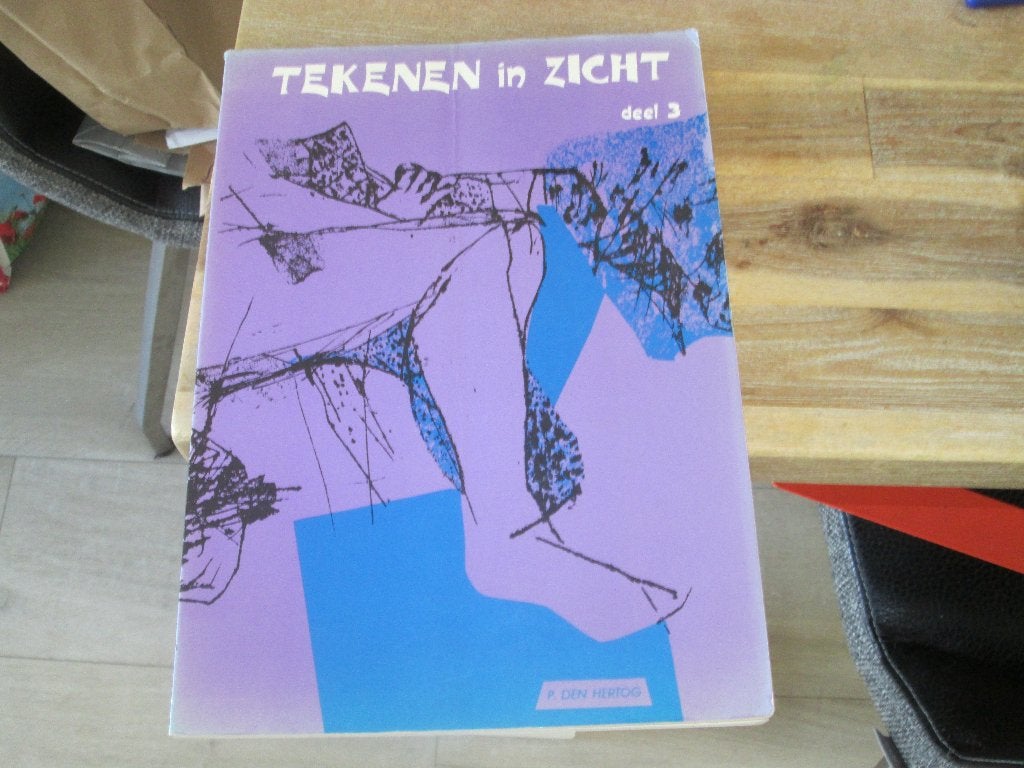 Tekenen in Zicht deel 3 - Tekenboek, Ophalen of Verzenden, Zo goed als nieuw, Tekenen en Schilderen, F. Den Hertog
