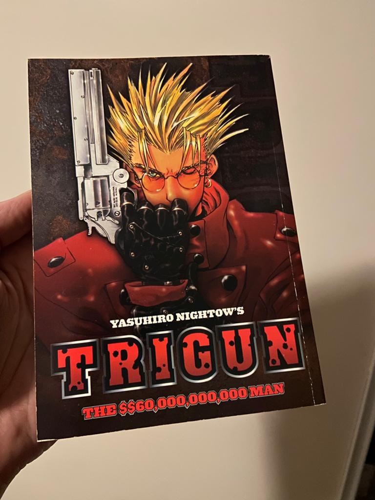 Trigun The 60 Billion Dollar Man Manga Graphic Novel!, Eén comic, Ophalen of Verzenden, Zo goed als nieuw, Japan (Manga)