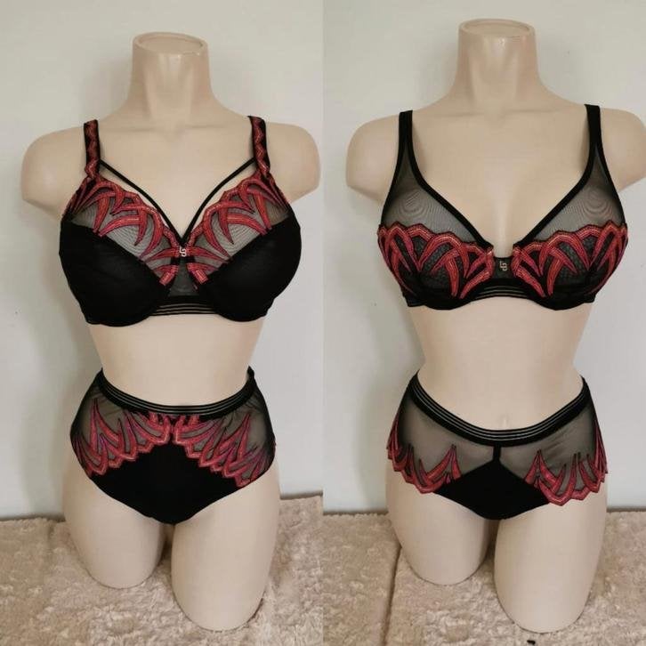 Nieuw louisa bracq bh 90c 80d 85d 90d 75e 85e 80f 85f 85h, ., Zwart, Ophalen of Verzenden, BH