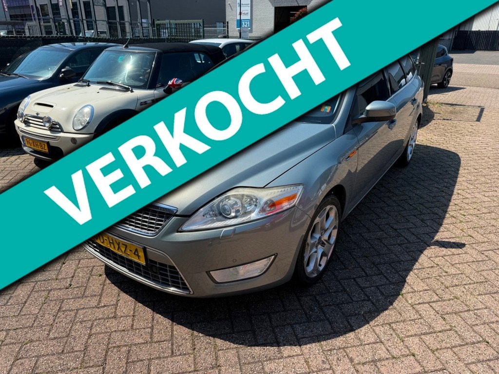 Ford Mondeo Wagon 2.0-16V Titanium FlexiFuel, Auto's, Ford, Gebruikt, Mondeo, Origineel Nederlands, Handgeschakeld
