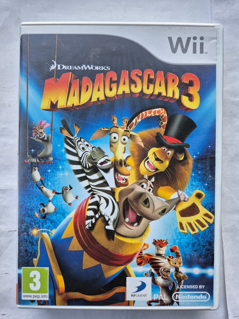 MADAGASCAR 3, Muziek, Gebruikt, 1 speler, Ophalen of Verzenden