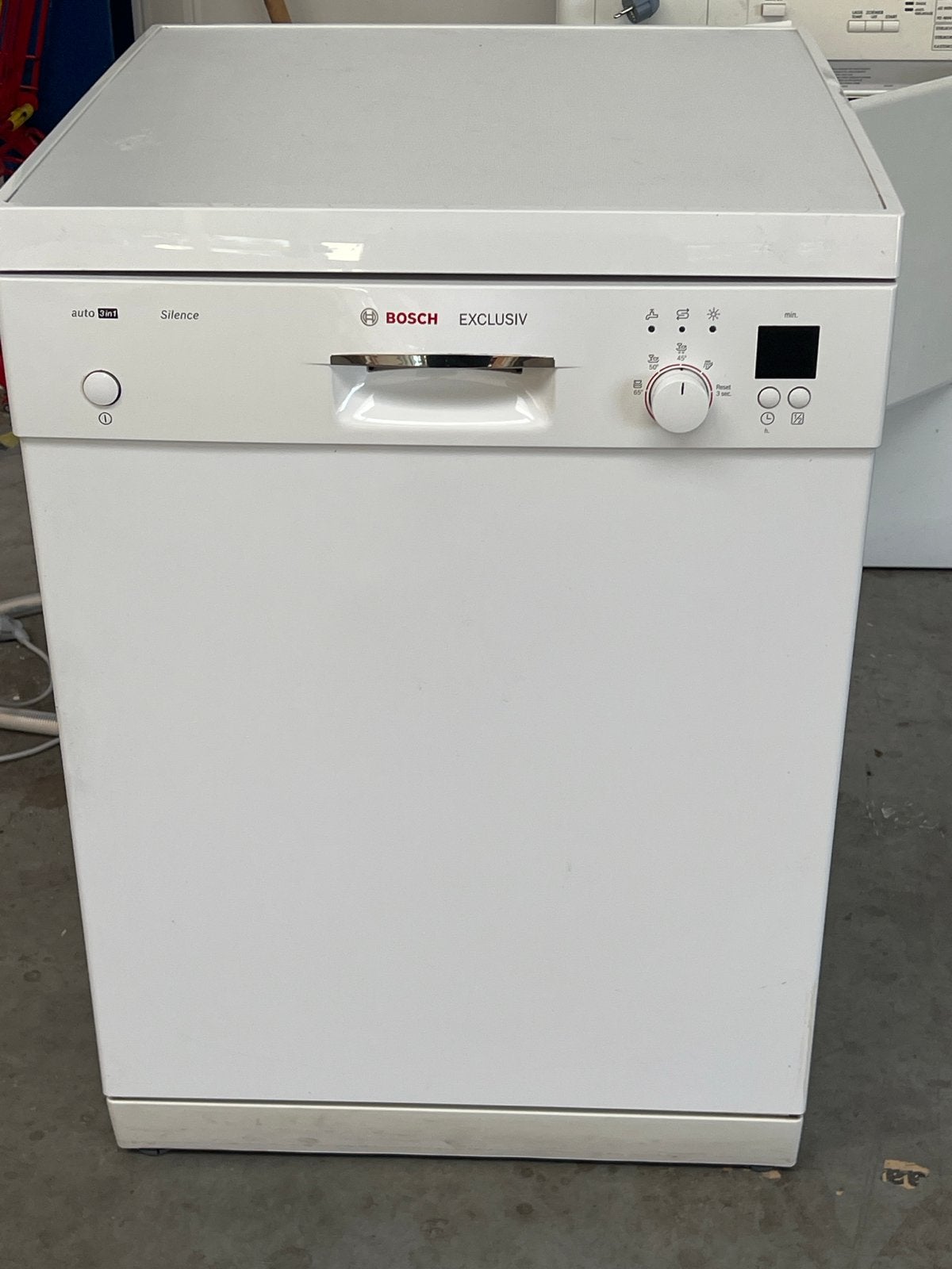 Bosch Exclusiv Silence vaatwasser - Wit, vrijstaand, Witgoed en Apparatuur, Vaatwasmachines, Ophalen, Gebruikt, 60 cm of meer