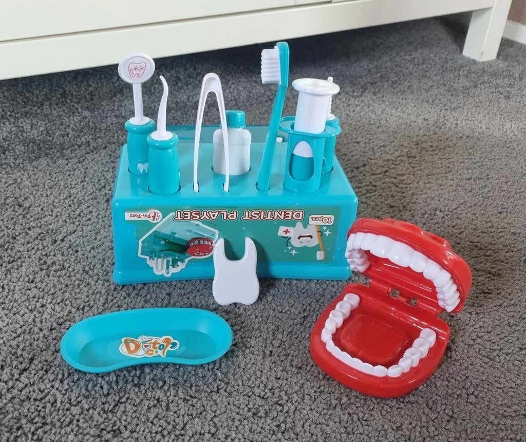 Doktersset Tandarts Speelset voor Kinderen, Ophalen of Verzenden, Gebruikt, Ontdekken