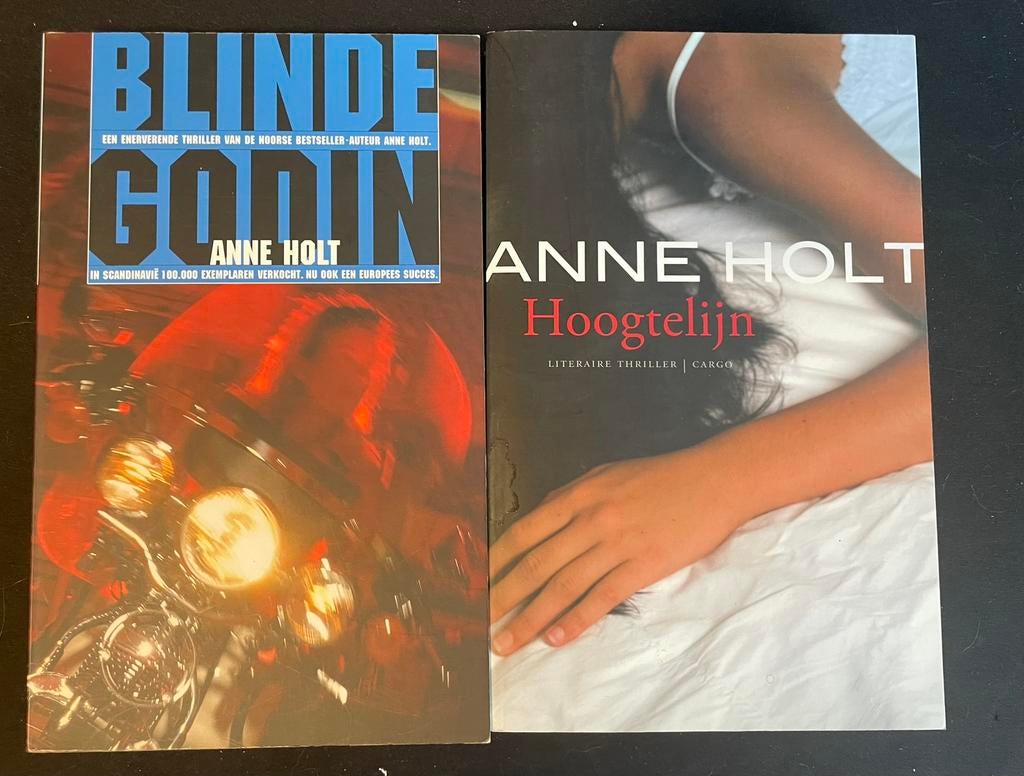 Anne Holt boeken (2x), Boeken, Ophalen of Verzenden, Zo goed als nieuw