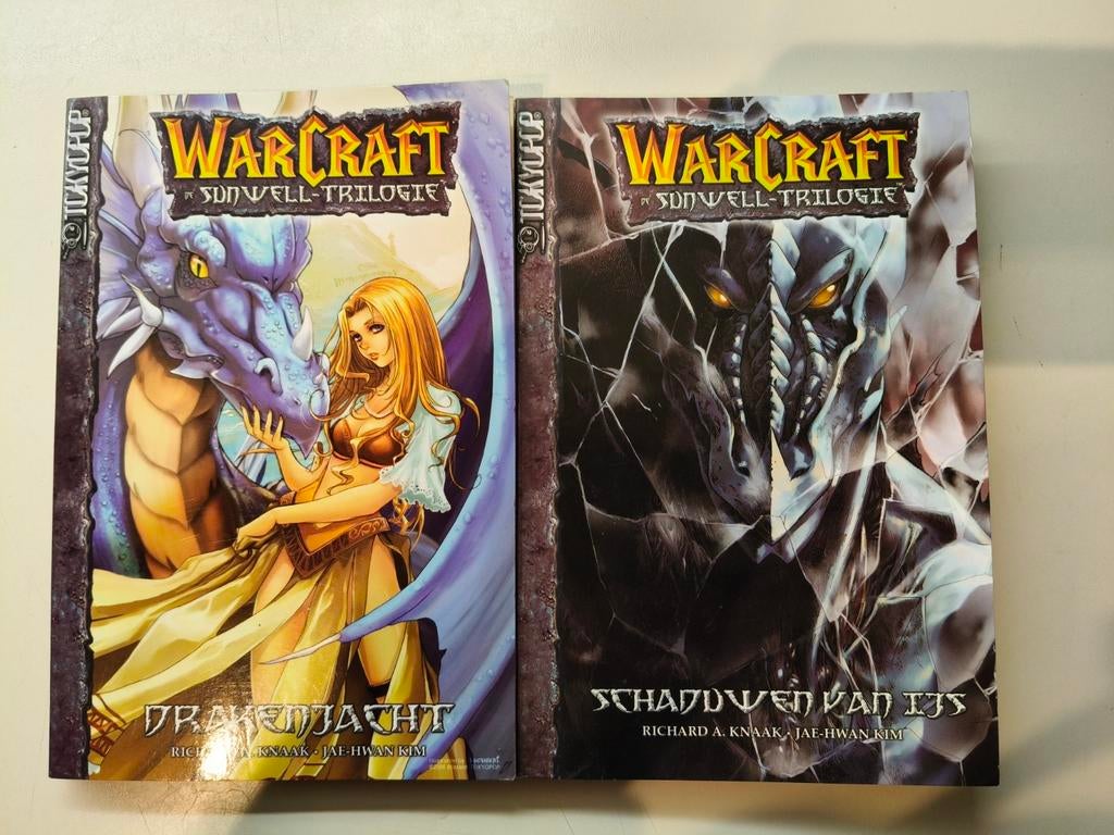 Warcraft Sunwell Trilogie - Drakenjacht & Schaduwen van IJs, Meerdere stripboeken, Ophalen of Verzenden, Zo goed als nieuw, Richard A. Knaak, Jae-Hwan Kim