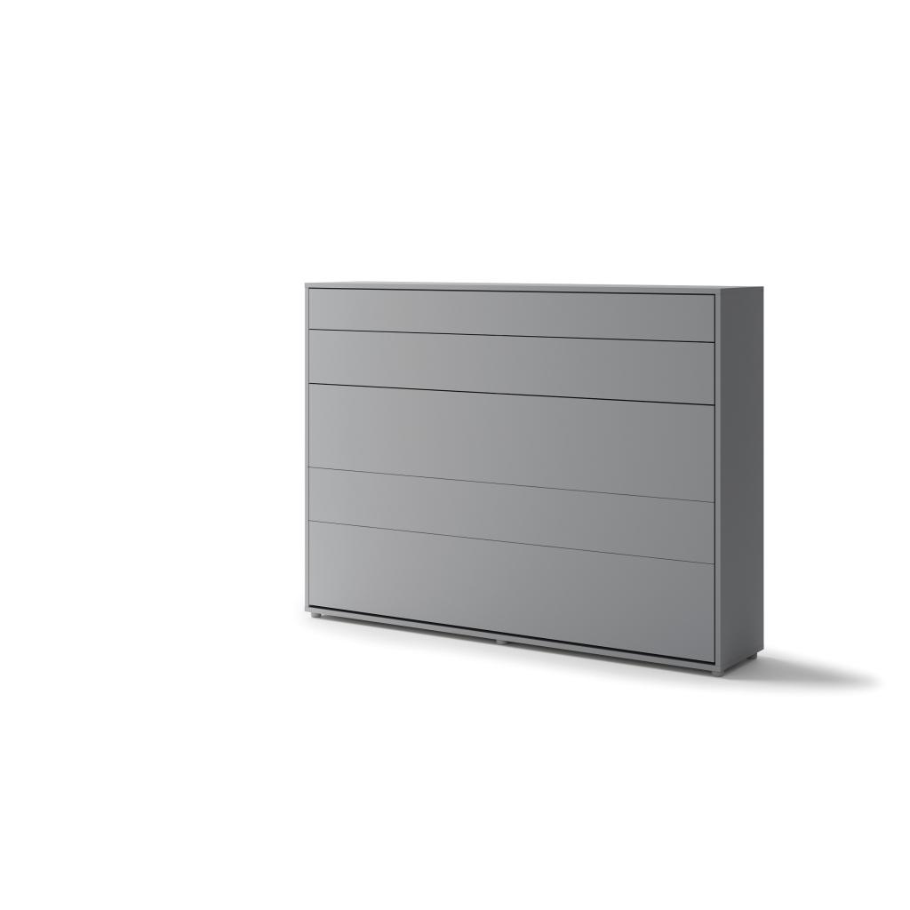Concept opklapbed horizontaal - 140x200 - Grijs, Niet ingevuld, Niet ingevuld, Niet ingevuld