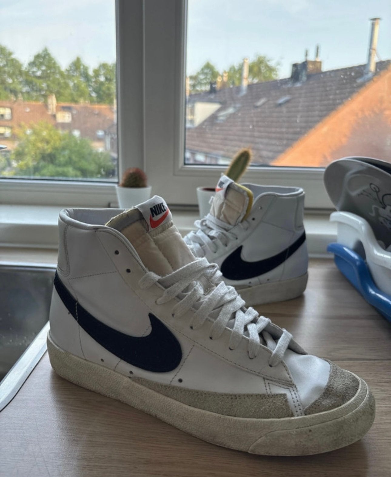 Nike Blazer maat 41, Ophalen of Verzenden, Zo goed als nieuw, Wit