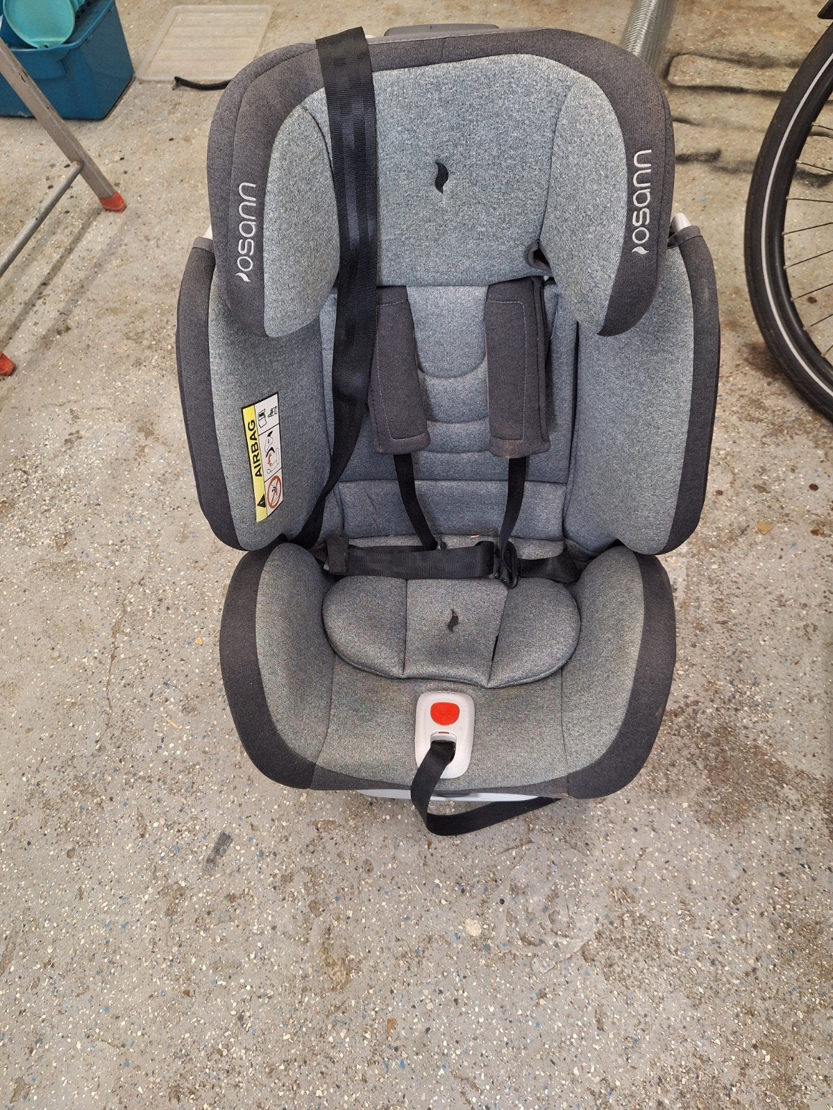 Osann autostoel 9-18 kg verstelbare hoofdst, 9 t/m 18 kg, Verstelbare rugleuning, Ophalen, Overige merken