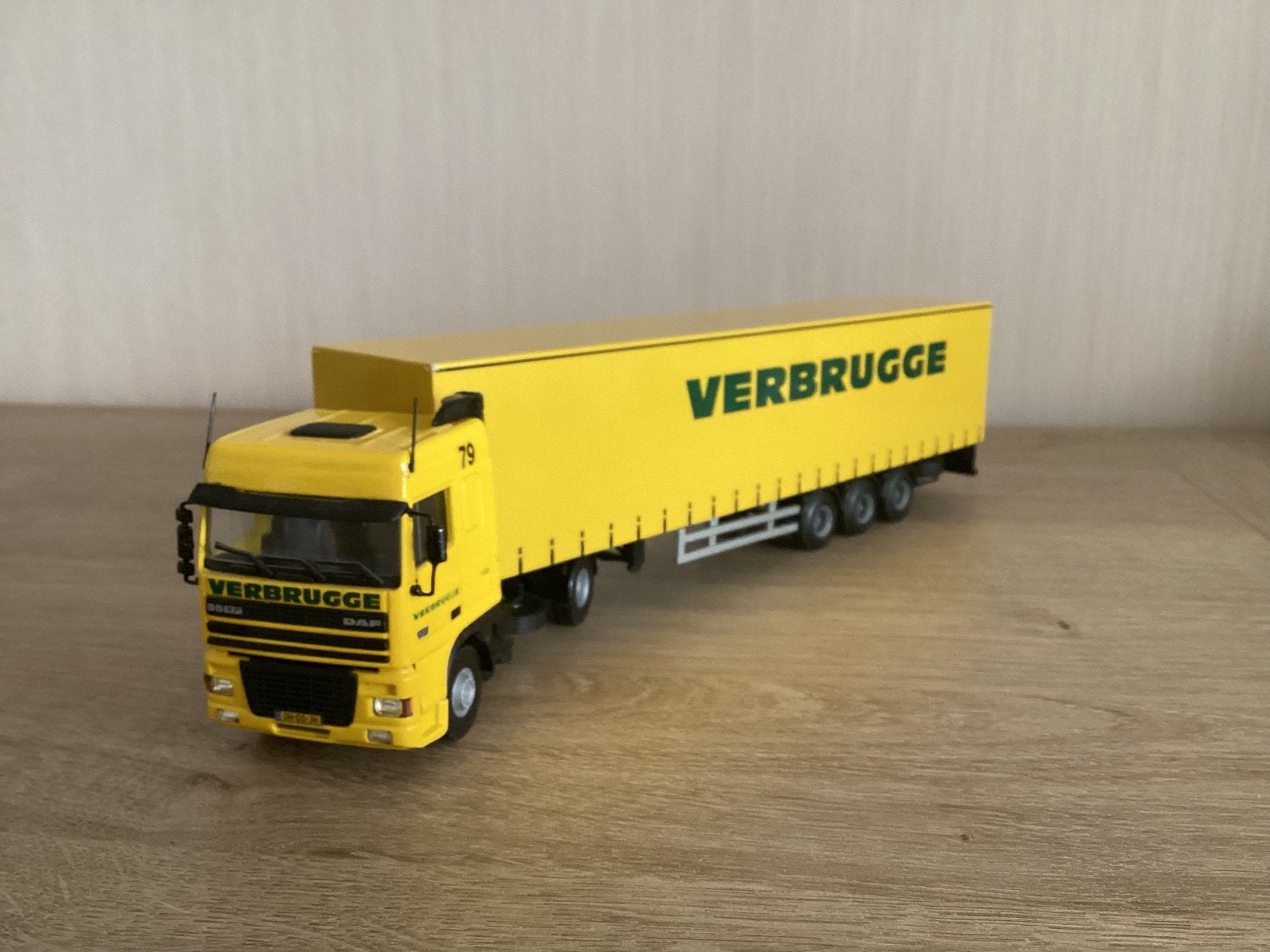 Zgan DAF 95 XF Kantel cab Spiegels Luchtslangen oplegger, Ophalen of Verzenden, Zo goed als nieuw, Bus of Vrachtwagen, Lion Toys