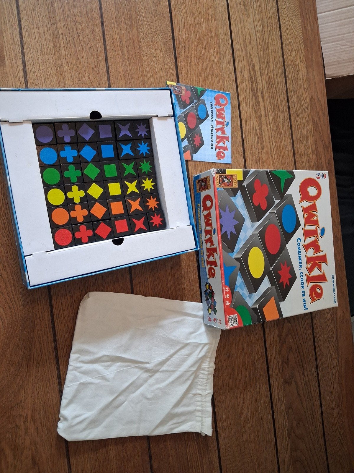 qwirkle spel, Ophalen of Verzenden, Gebruikt