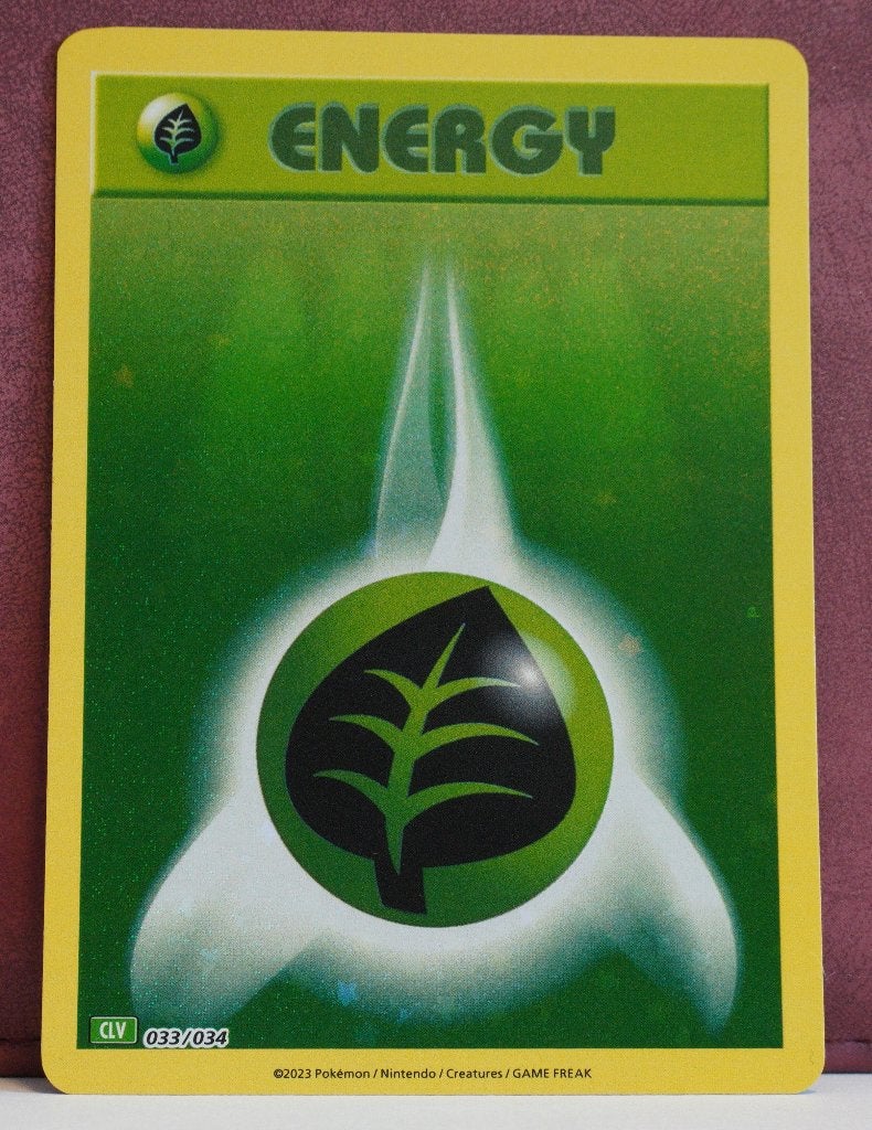 Grass Energy Holo 033-034 Venusaur & Lugia EX Deck Pokémon, Verzenden, Nieuw, Losse kaart