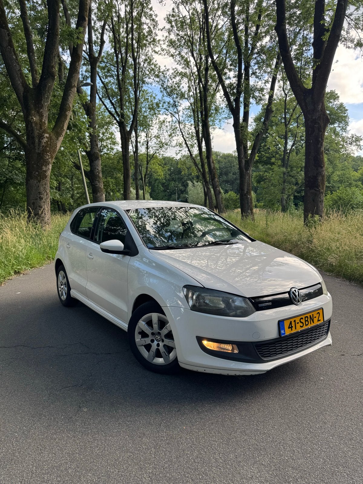 Volkswagen Polo 1.2 TDI 55KW BM 2011 Wit, Auto's, Voorwielaandrijving, 74 pk, 1199 cc, 96 €/maand