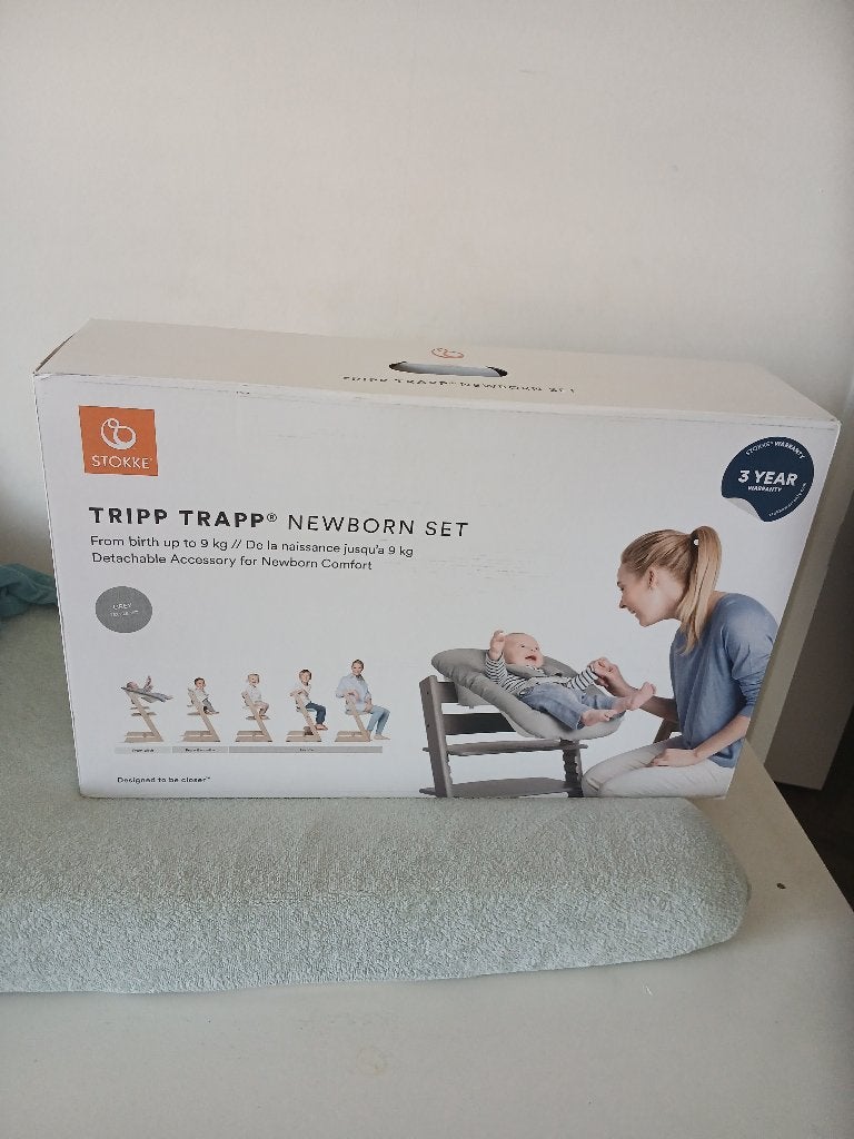 Newbornset tripp trapp, Kinderen en Baby's, Ophalen, Nieuw, Meegroeistoel, Aanschuifbaar
