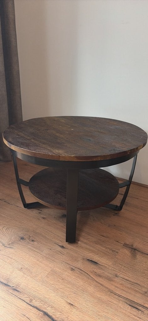 Salon tafel, Ophalen, 50 tot 100 cm, Rond, 50 tot 100 cm