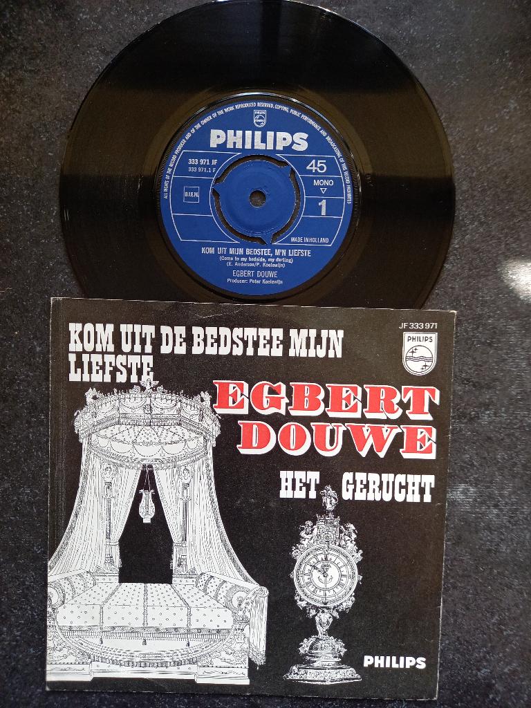 Egbert Douwe - Kom uit de bedstee mijn liefste 1968, Cd's en Dvd's, Vinyl Singles, Gebruikt, 7 inch, Single, Ophalen of Verzenden