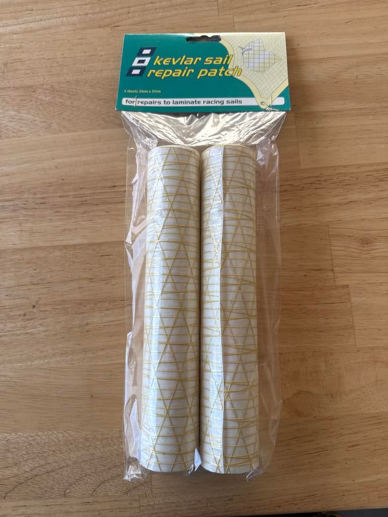 2x Kevlar Jachtzeil Reparatie Set 24x37cm, Ophalen of Verzenden, Nieuw