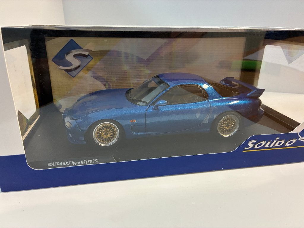 27247: Mazda RX-7 Type RS (FD35) - 1999 - Solido 1:18, Auto, Nieuw, Ophalen of Verzenden, 2 rue de l'Ecusson, Oxygène Sud commercial area, 56120 JOSSELIN, France
