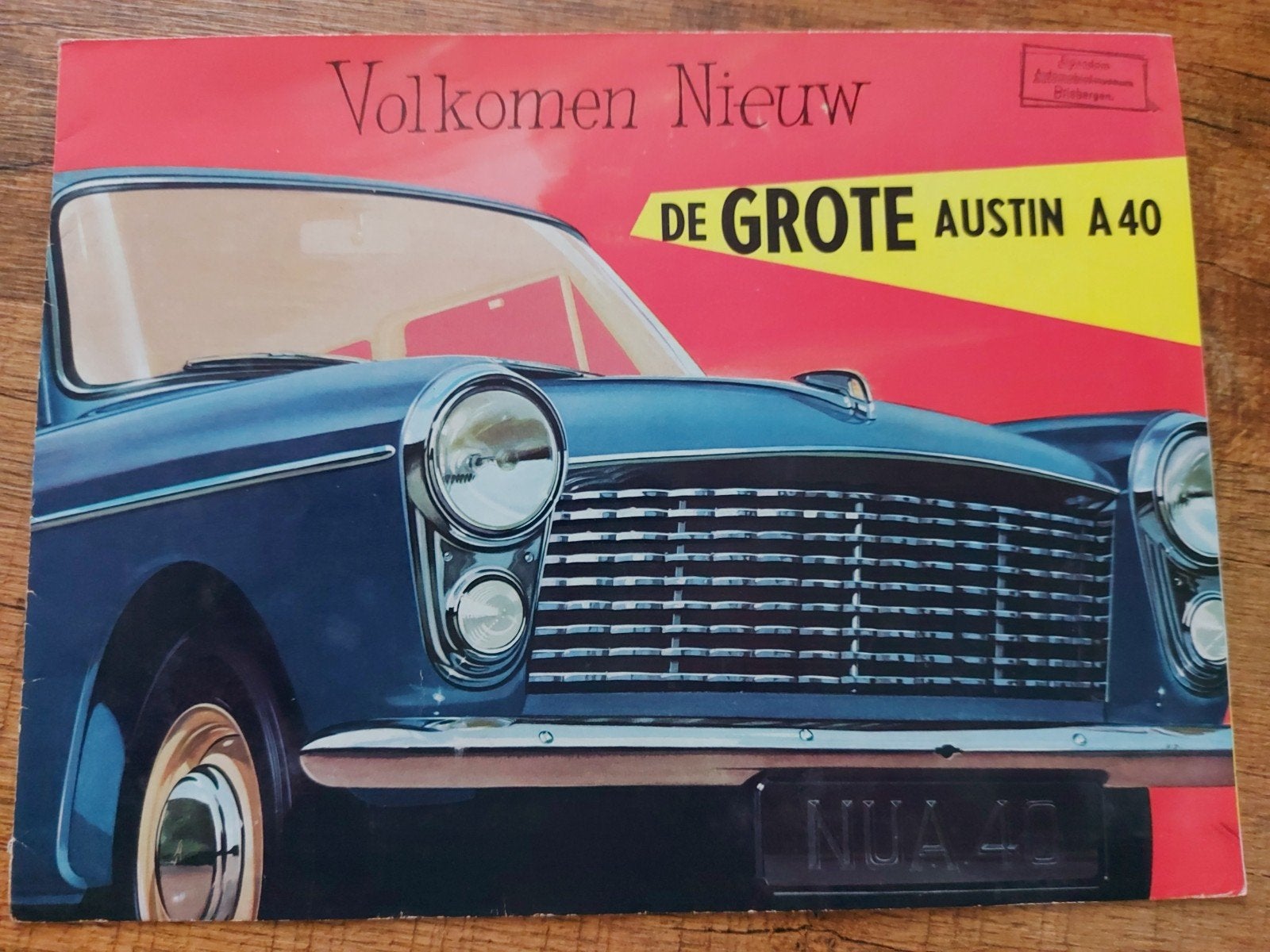 Austin A40 folder NL (Stokvis), Ophalen of Verzenden, Zo goed als nieuw, Overige merken