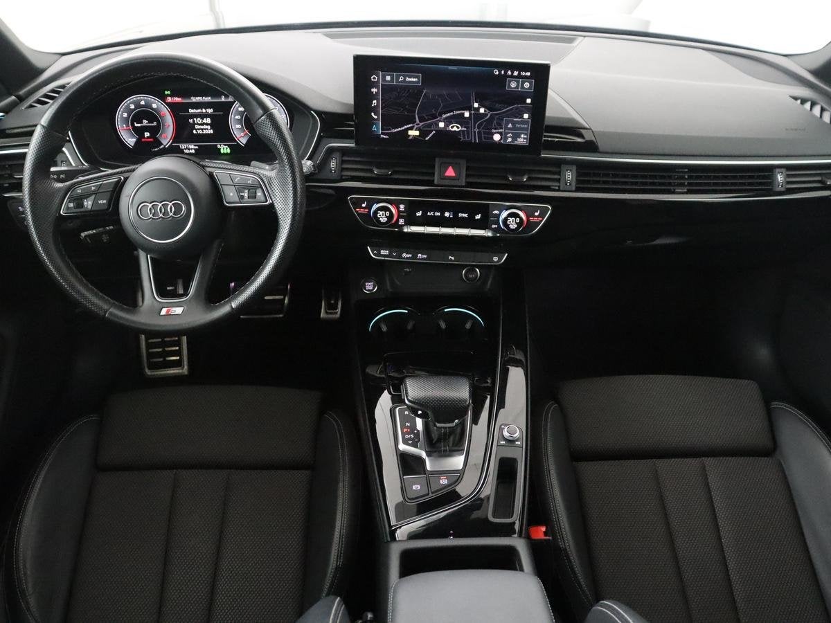 Audi A4 Avant 35 TFSI S edition Competition | S-Line | Stoel, Auto's, 4 cilinders, Origineel Nederlands, Zilver of Grijs, 84 €/maand