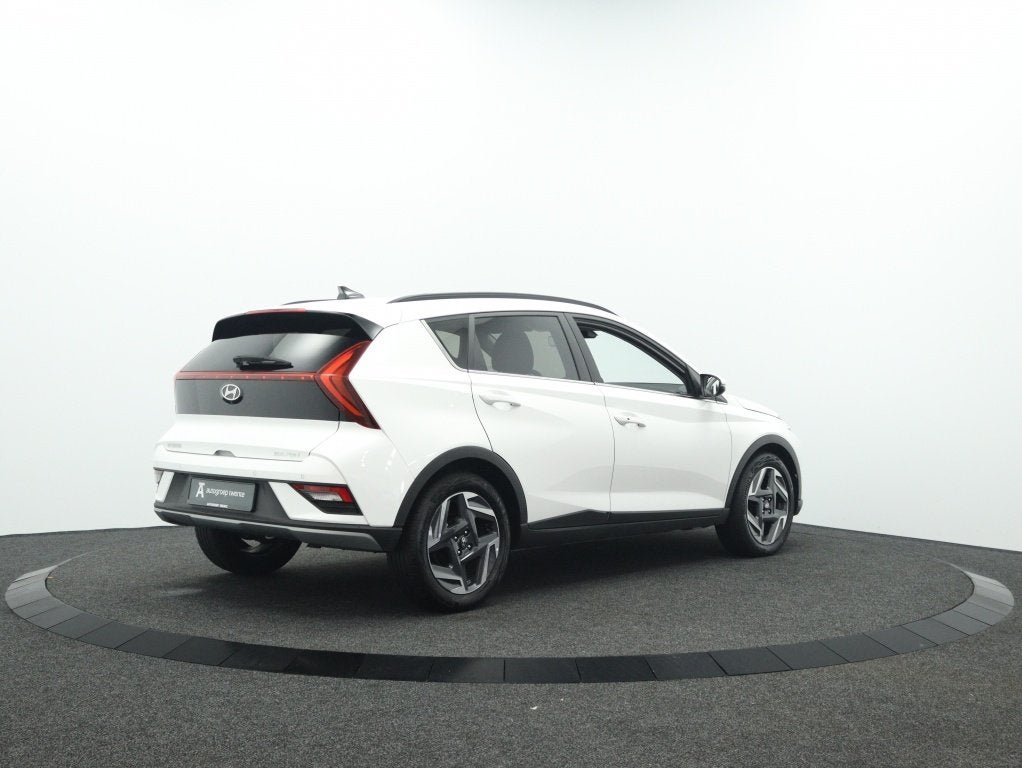 Hyundai Bayon 1.0 T-GDI Comfort Automaat | Carplay navigatie, Auto's, Hyundai, 12 maanden, Gebruikt, Euro 6, Wit