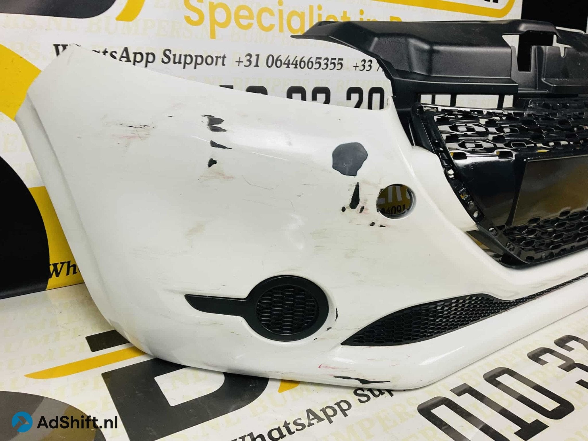 Bumper Peugeot 208 + Grill 2012-2016 Voorbumper 2-J2-2486, Bumper