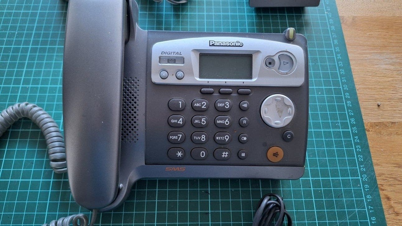 telefoonset met beantwoorder, Telecommunicatie, Ophalen of Verzenden, Zo goed als nieuw, 1 handset