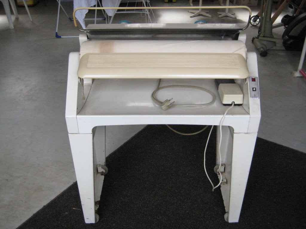 Strijkmachine, Ophalen, Gebruikt