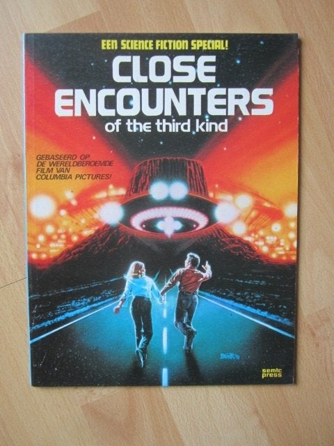 Close encounters of the third kind comic / strip (NL), Eén comic, Ophalen of Verzenden, Zo goed als nieuw, Europa