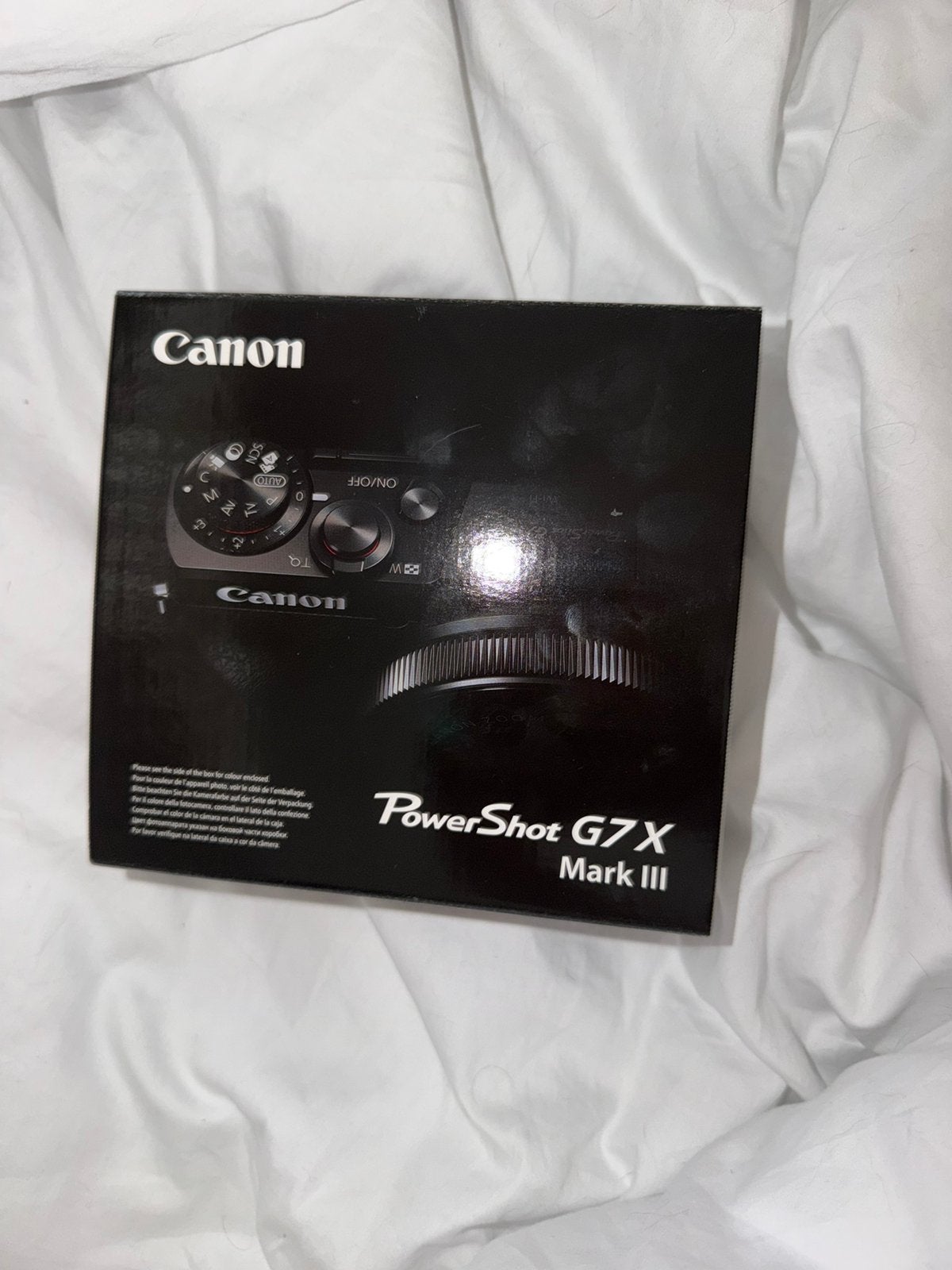 Canon G7X Mark III, ONGEBRUIKT!!, Computers en Software, Interne voedingen, Ophalen of Verzenden, Nieuw