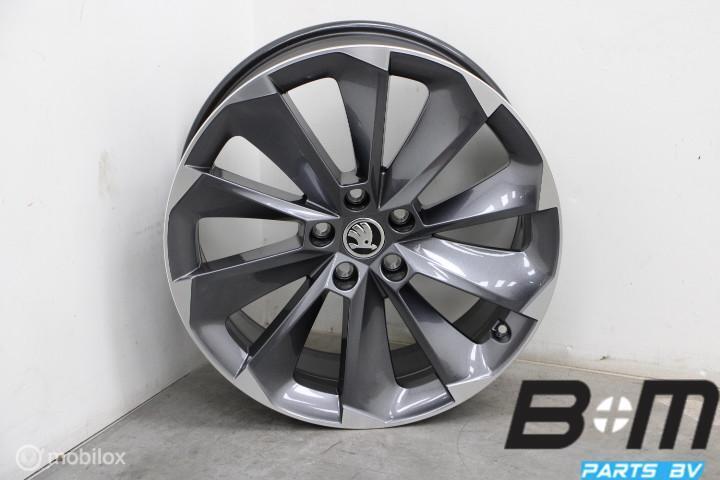 NIEUW! Org. 1 losse 19 inch velg Skoda SuperB! 3V0601025T, Gebruikt, Velg(en)