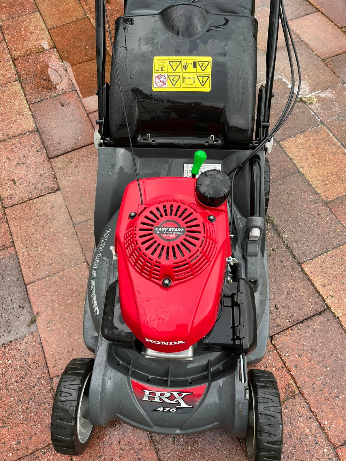 Honda 476 HRX met mulchfunctie  275 euro, Tuin en Terras, Ophalen, Cirkelmaaier, Honda, Mulchfunctie